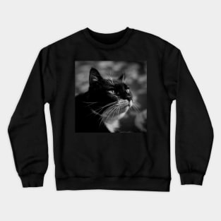 Monochrome Tomcat Crewneck Sweatshirt